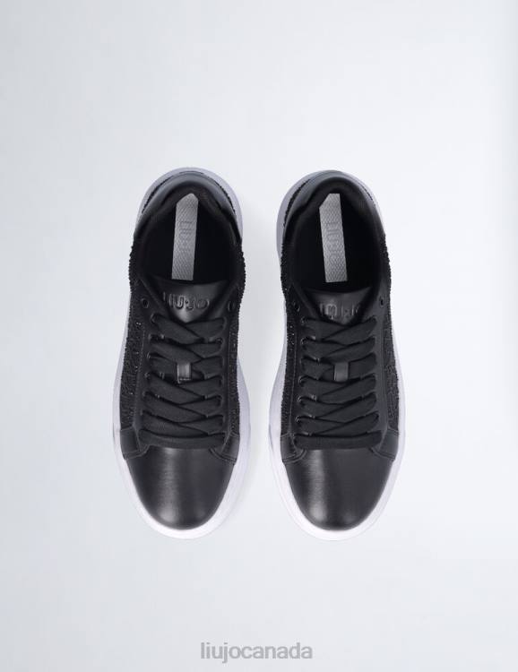 Shoes Liu Jo Platform Sneakers With Rhinestone Logo Women F6061961