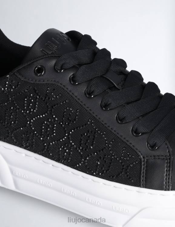 Shoes Liu Jo Platform Sneakers With Rhinestone Logo Women F6061961