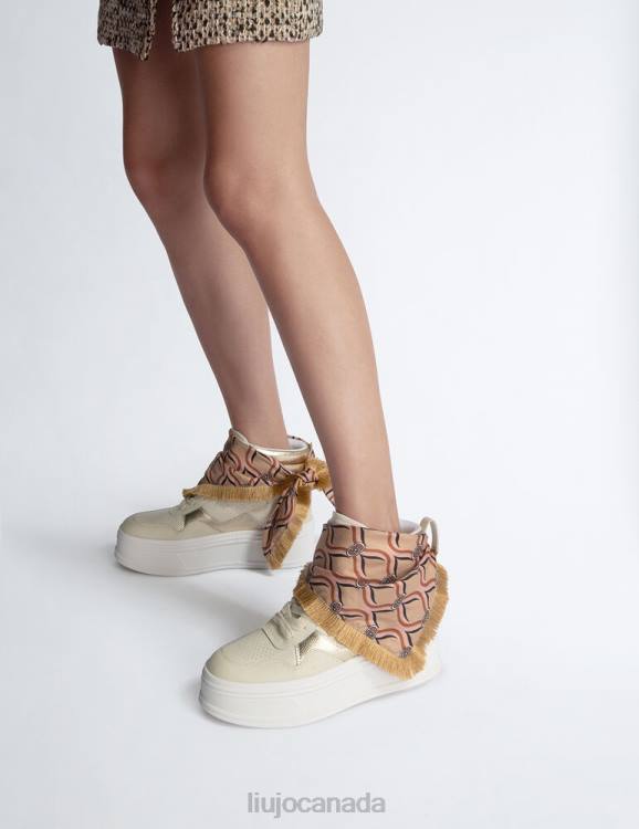 Shoes Liu Jo Platform Sneakers With Scarf Women F6061755