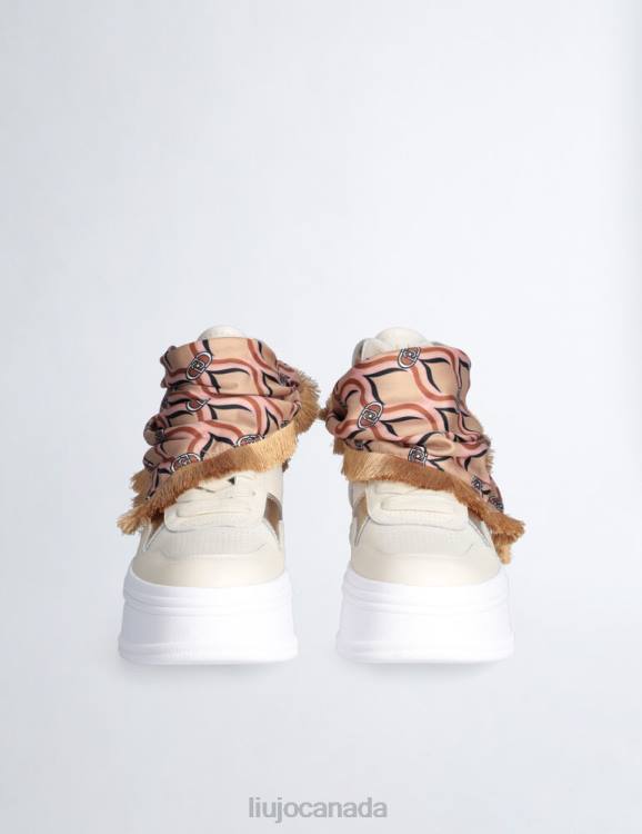Shoes Liu Jo Platform Sneakers With Scarf Women F6061755