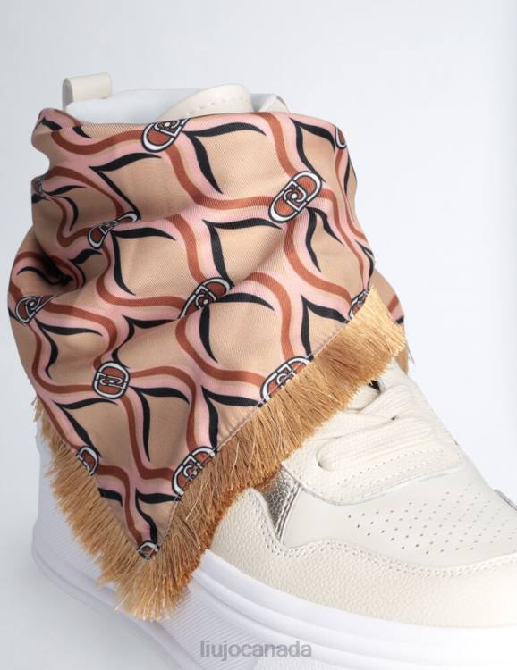 Shoes Liu Jo Platform Sneakers With Scarf Women F6061755
