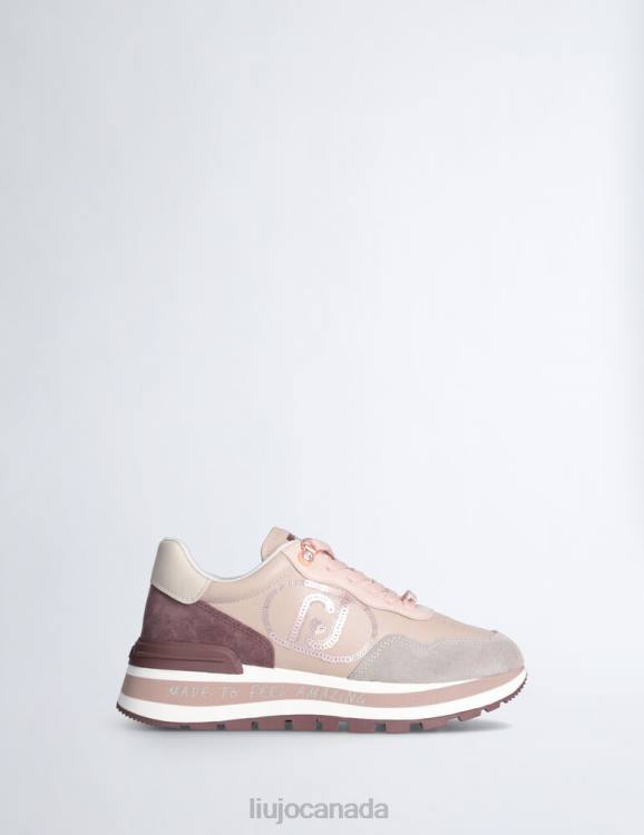 Shoes Liu Jo Platform Sneakers With Sequinned Logo Women F6061879