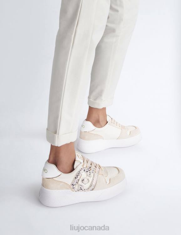 Shoes Liu Jo Sneakers With Bold Maxi Logo Women F6061779