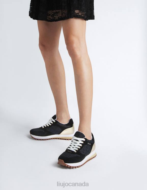 Shoes Liu Jo Sneakers With Jacquard Logo Women F6061957