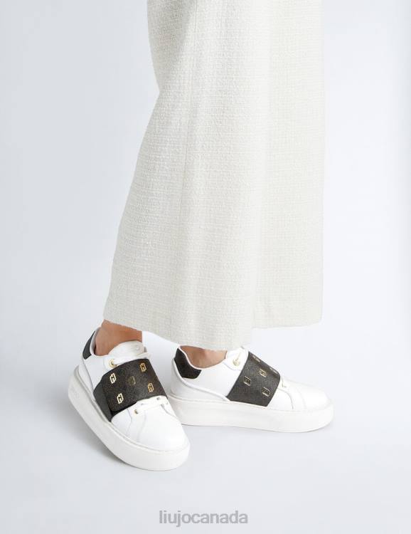 Shoes Liu Jo Sneakers With Monogram Strap Women F6061955