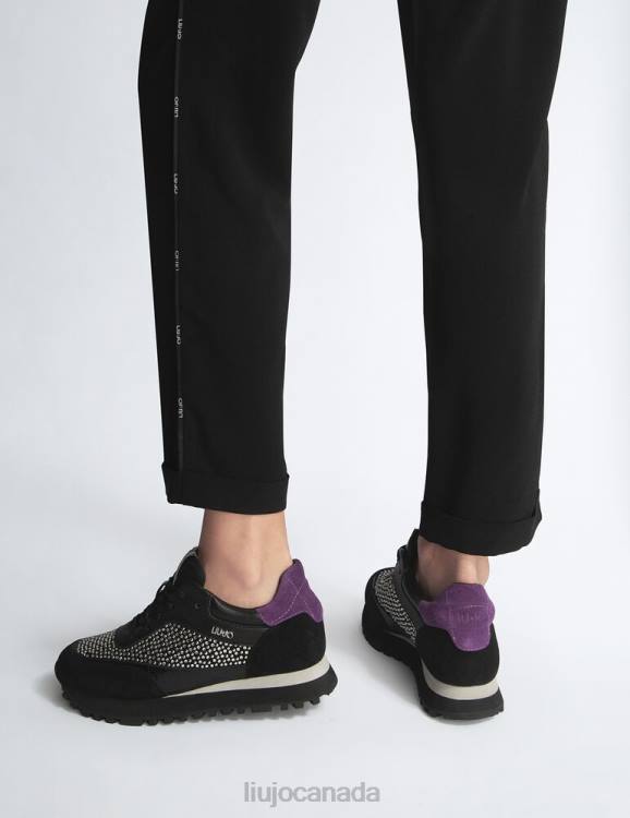 Shoes Liu Jo Sneakers With Studs And Gemstones Women F6061778
