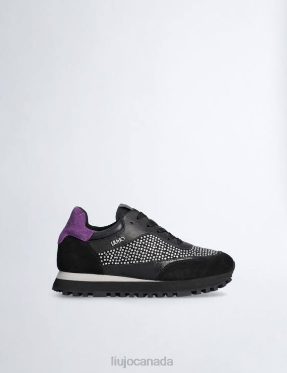 Shoes Liu Jo Sneakers With Studs And Gemstones Women F6061778