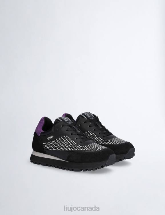 Shoes Liu Jo Sneakers With Studs And Gemstones Women F6061778