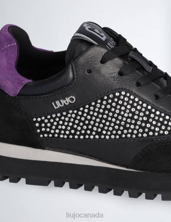 Shoes Liu Jo Sneakers With Studs And Gemstones Women F6061778