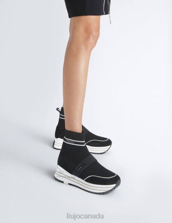Shoes Liu Jo Sock Sneakers With Logo Women F6061949