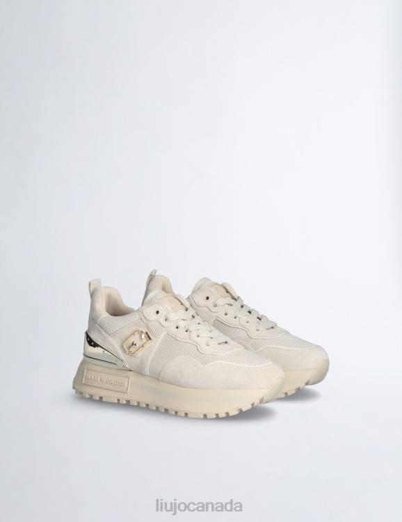 Shoes Liu Jo Suede And Mesh Platform Sneakers Women F6061809