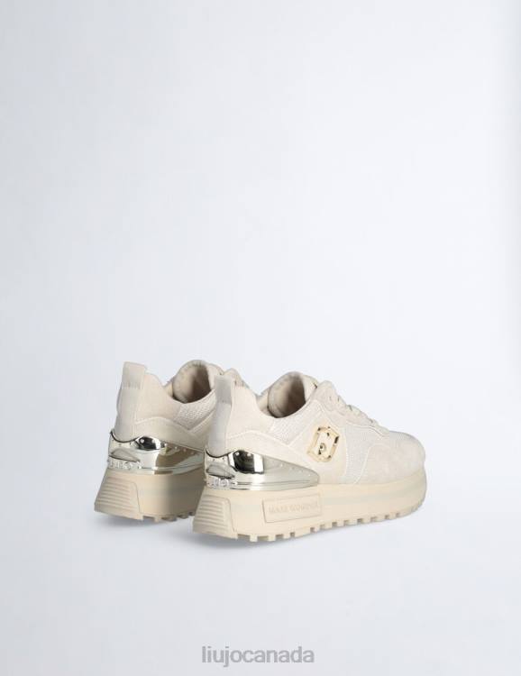 Shoes Liu Jo Suede And Mesh Platform Sneakers Women F6061809