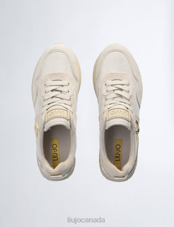 Shoes Liu Jo Suede And Mesh Platform Sneakers Women F6061809