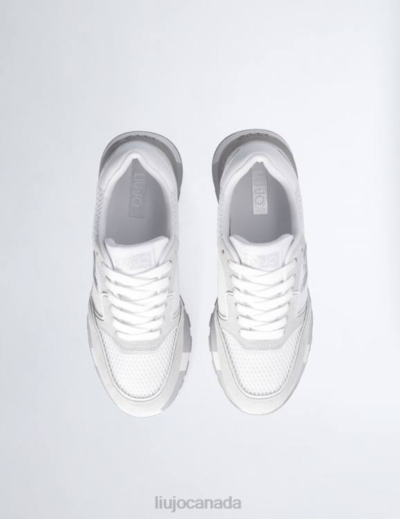 Shoes Liu Jo Suede And Mesh Platform Sneakers Women F6061821
