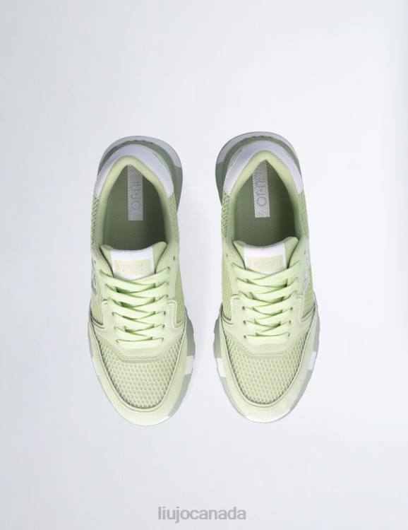 Shoes Liu Jo Suede And Mesh Platform Sneakers Women F6061835