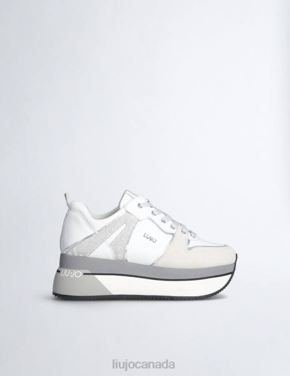 Shoes Liu Jo White Super-Platform Sneakers Women F6061948