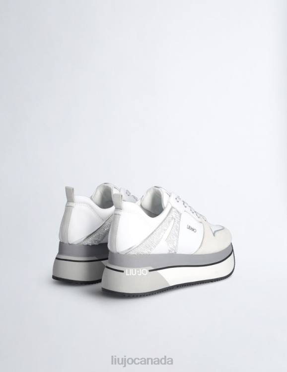Shoes Liu Jo White Super-Platform Sneakers Women F6061948