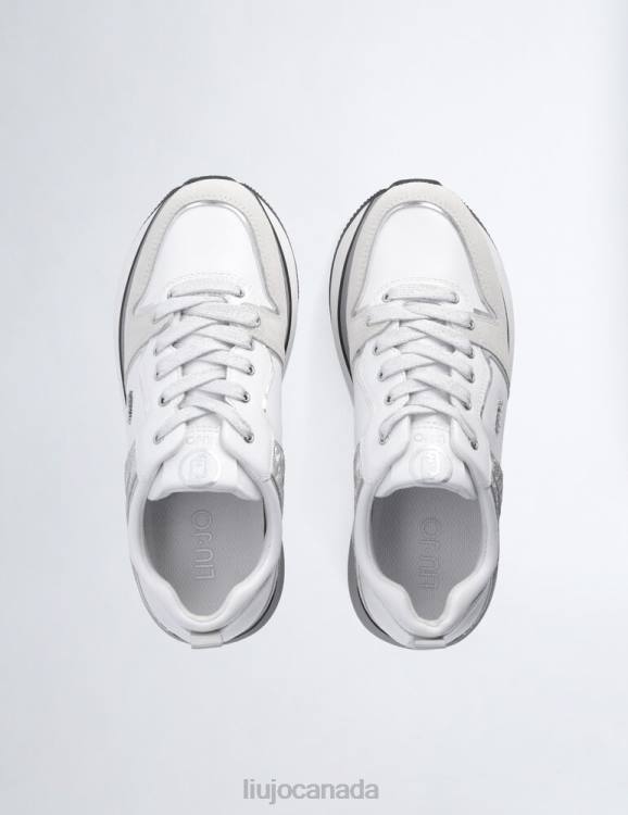 Shoes Liu Jo White Super-Platform Sneakers Women F6061948