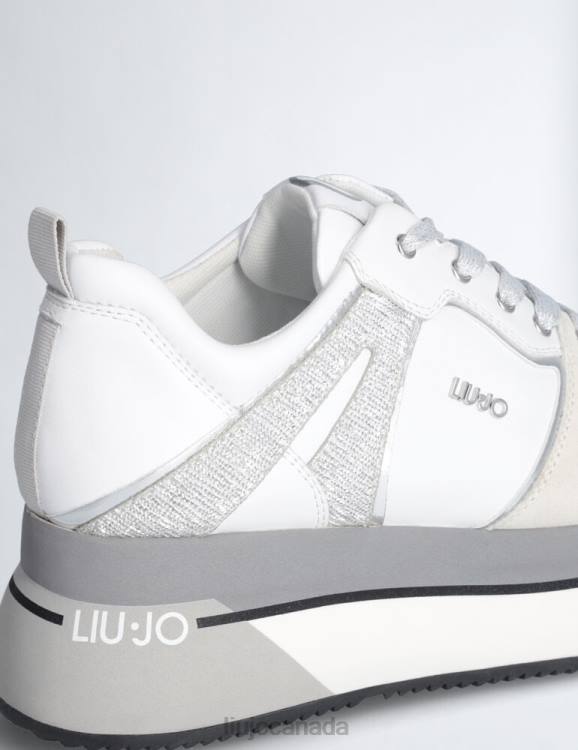 Shoes Liu Jo White Super-Platform Sneakers Women F6061948
