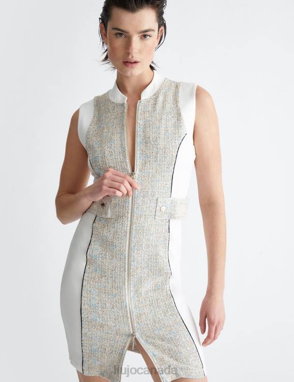Clothing Liu Jo Boucle Dress With Zip Women F606958