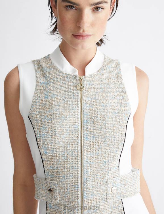 Clothing Liu Jo Boucle Dress With Zip Women F606958
