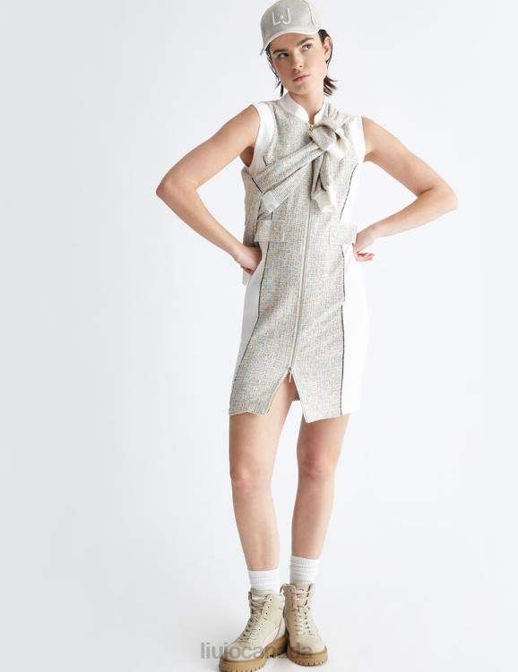 Clothing Liu Jo Boucle Dress With Zip Women F606958