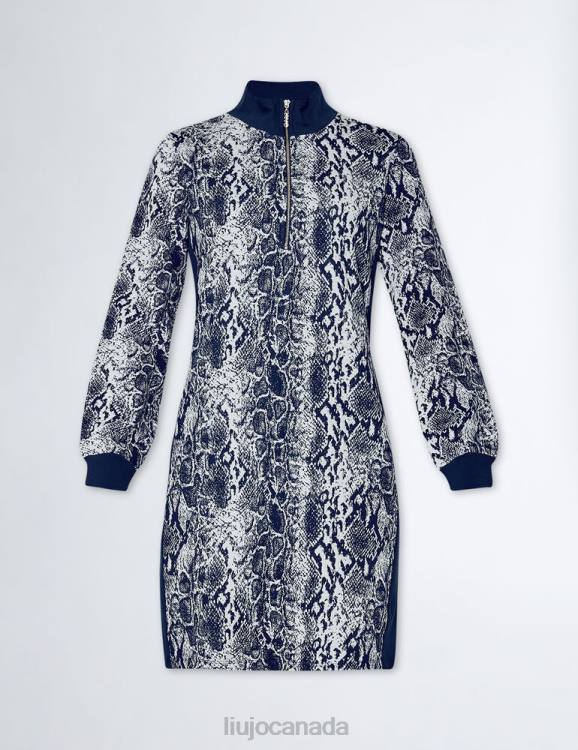 Clothing Liu Jo Dress With Python Print Women F606381