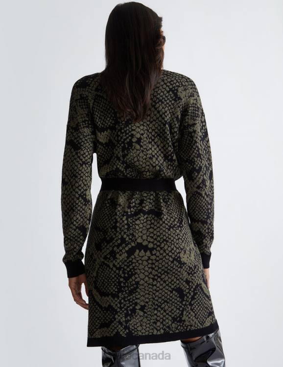 Clothing Liu Jo Eco-Friendly Jacquard Dress Women F606424