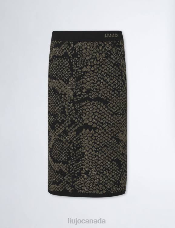 Clothing Liu Jo Eco-Friendly Jacquard Skirt Women F606546