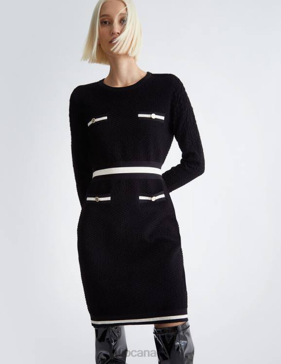 Clothing Liu Jo Eco-Friendly Knit Dress Women F6061057