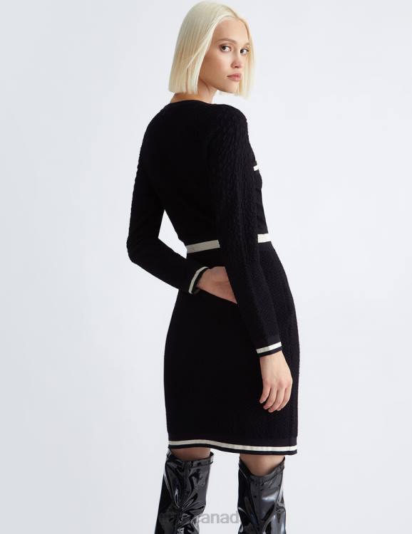 Clothing Liu Jo Eco-Friendly Knit Dress Women F6061057