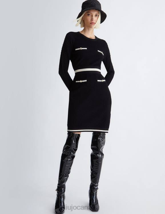 Clothing Liu Jo Eco-Friendly Knit Dress Women F6061057