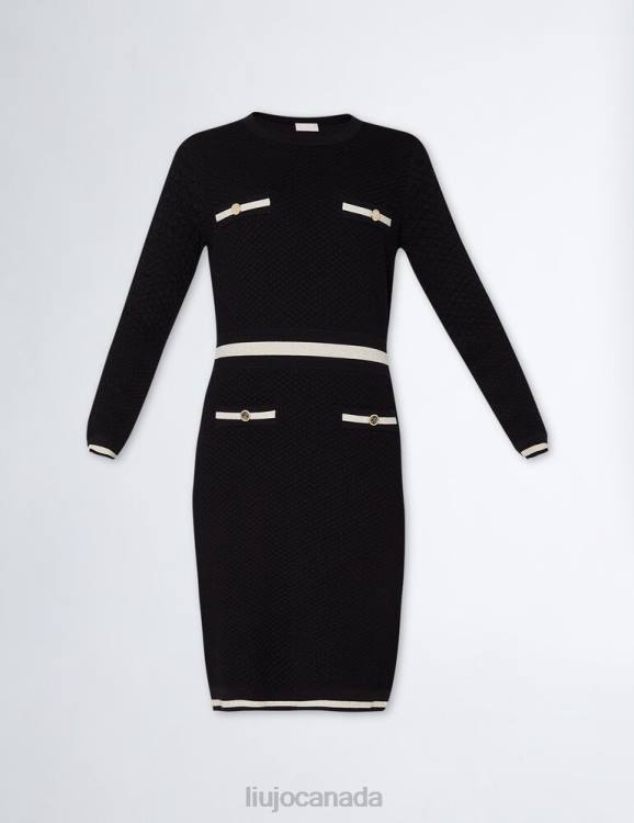 Clothing Liu Jo Eco-Friendly Knit Dress Women F6061057
