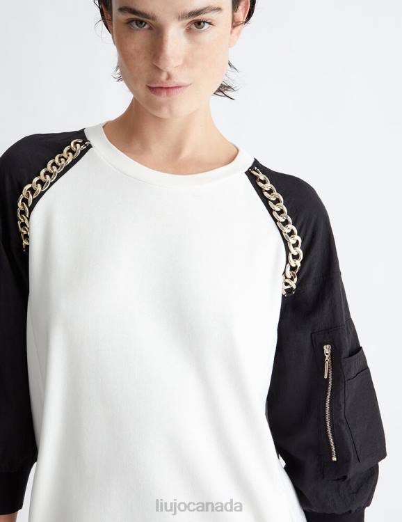 Clothing Liu Jo Fleece Dress With Chains Women F606960