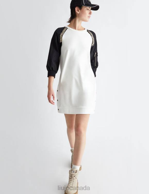 Clothing Liu Jo Fleece Dress With Chains Women F606960