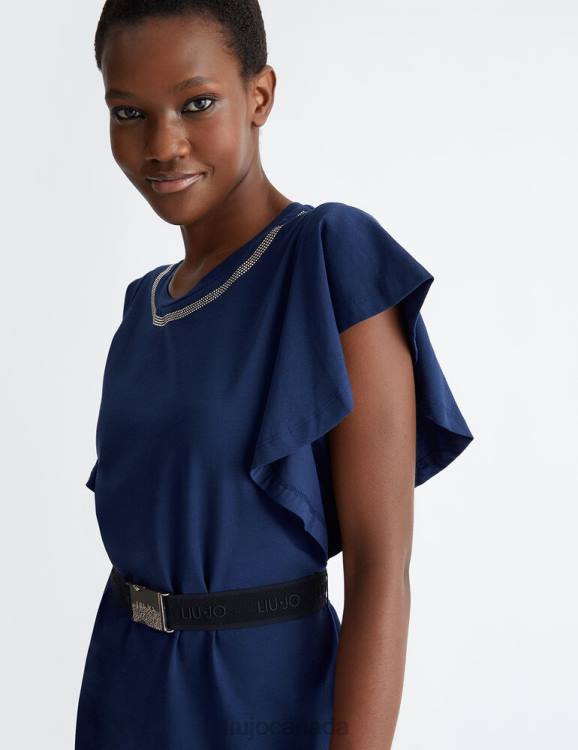 Clothing Liu Jo Jersey Dress With Belt Women F6061039