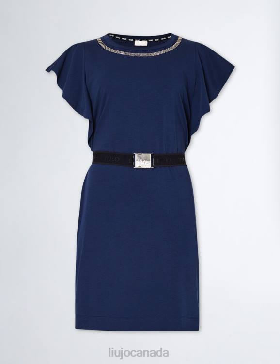 Clothing Liu Jo Jersey Dress With Belt Women F6061039
