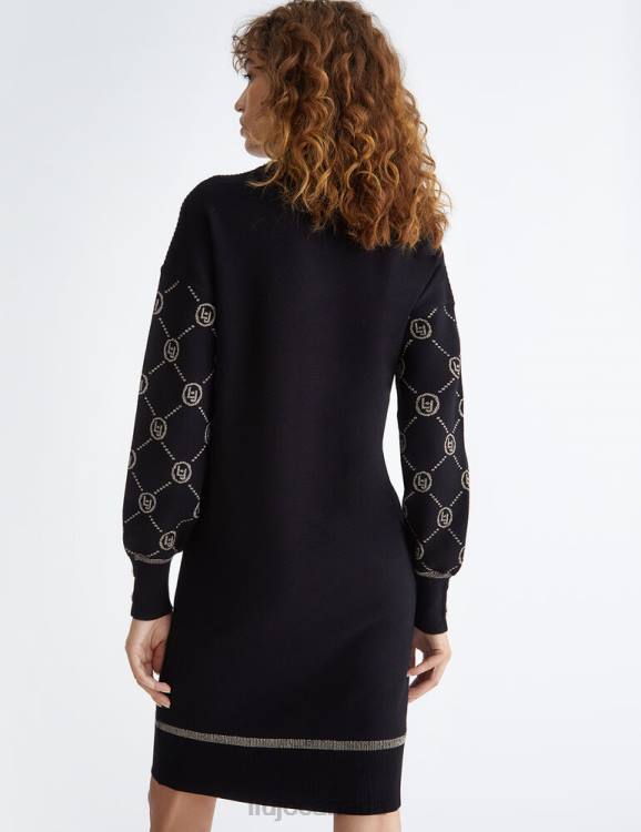 Clothing Liu Jo Knit Dress With Logo Women F606783
