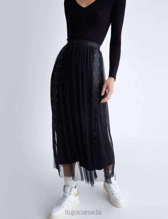 Clothing Liu Jo Longline Tulle Skirt Women F606252