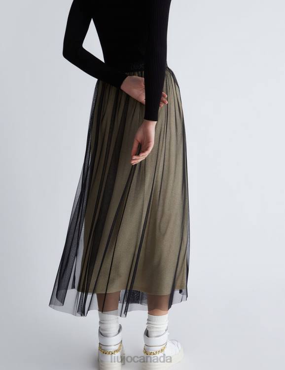 Clothing Liu Jo Skirt In Jersey And Tulle Women F606528