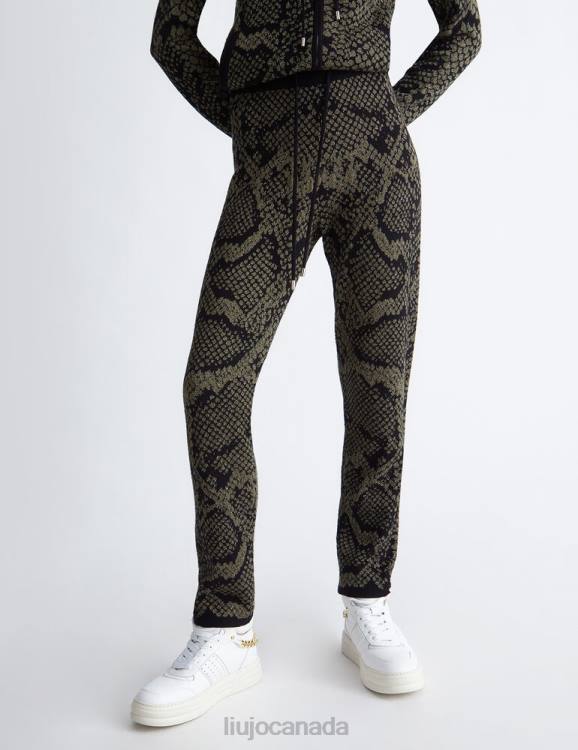 Clothing Liu Jo Better Jacquard Trousers Women F606192