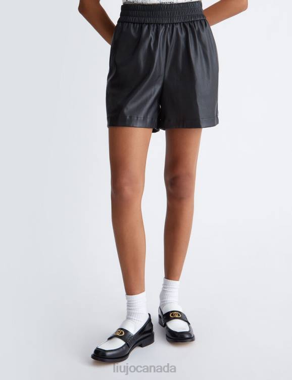 Clothing Liu Jo Coated Fabric Shorts Women F606209