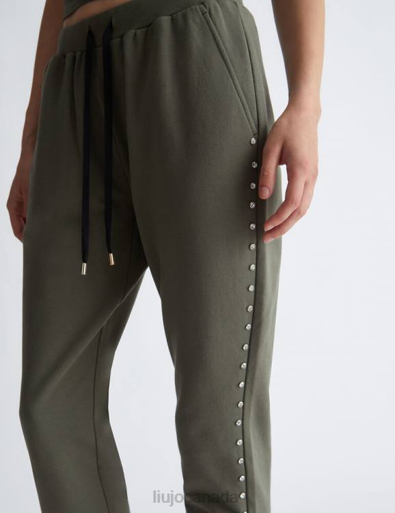 Clothing Liu Jo Jogging Trousers With Gemstones Women F6061222