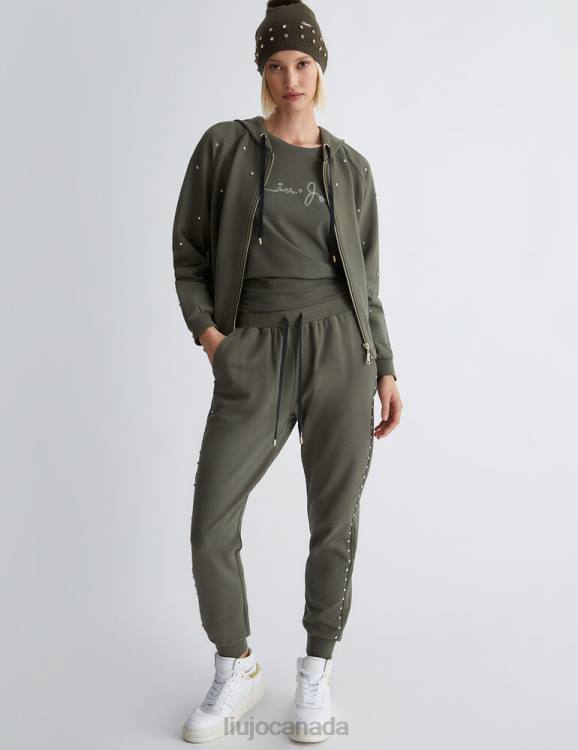Clothing Liu Jo Jogging Trousers With Gemstones Women F6061222