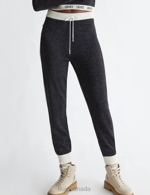 Clothing Liu Jo Lurex Joggers Women F606711