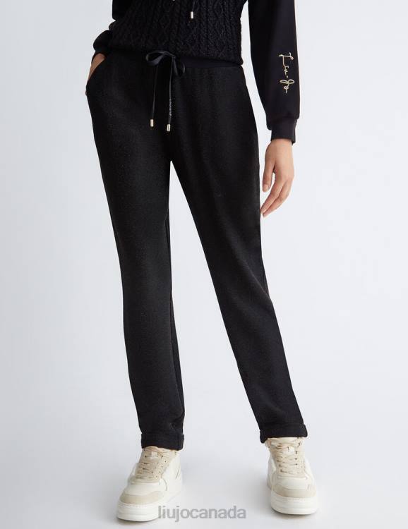 Clothing Liu Jo Lurex Joggers Women F606854