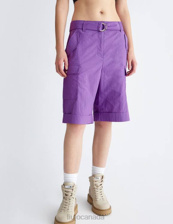 Clothing Liu Jo Nylon Shorts With Belt Women F6061076