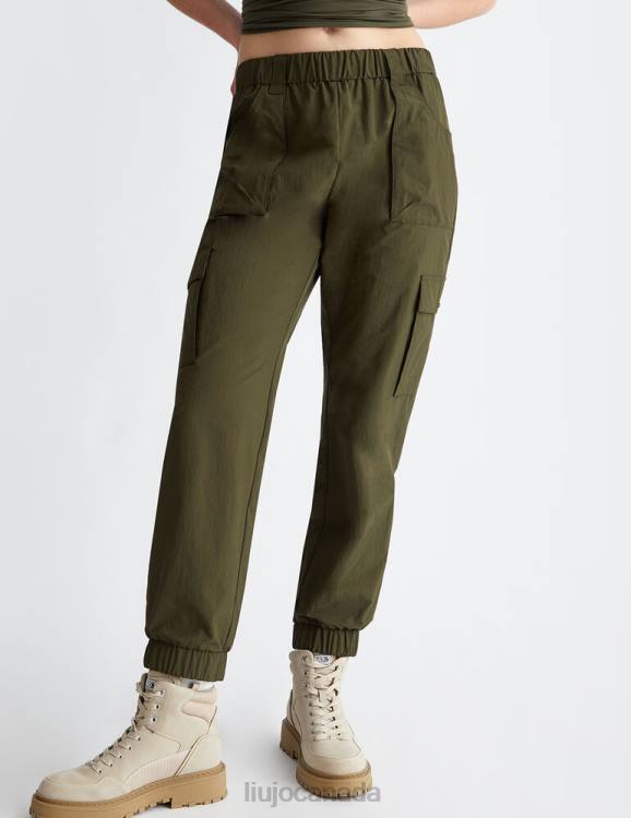Clothing Liu Jo Nylon Trousers With Belt Women F606895