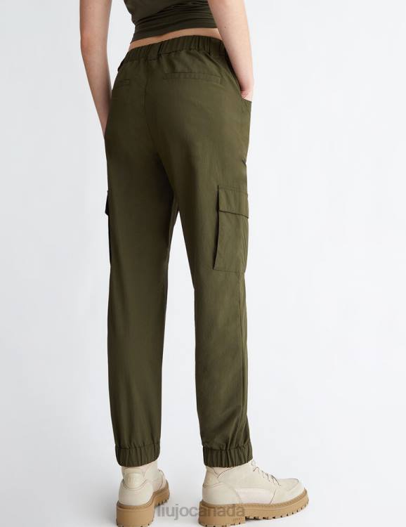 Clothing Liu Jo Nylon Trousers With Belt Women F606895