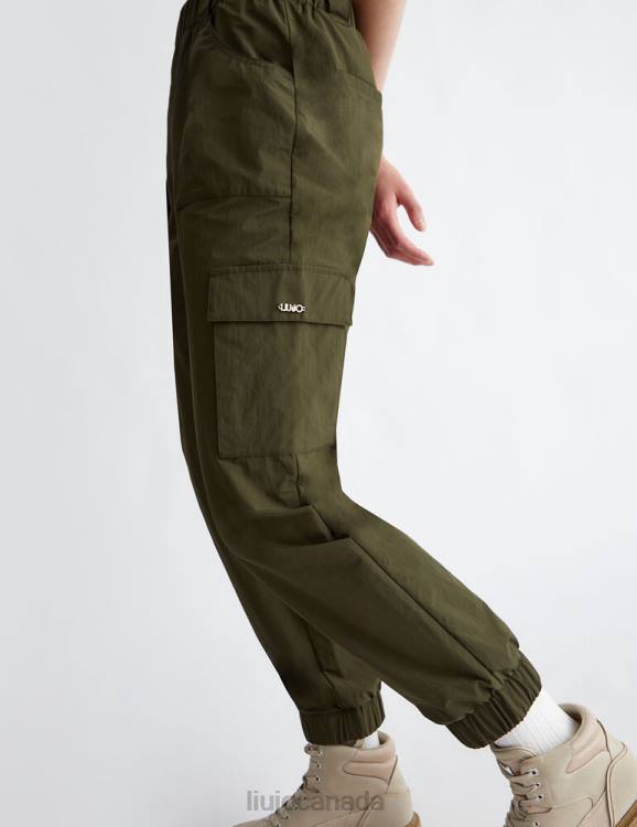 Clothing Liu Jo Nylon Trousers With Belt Women F606895